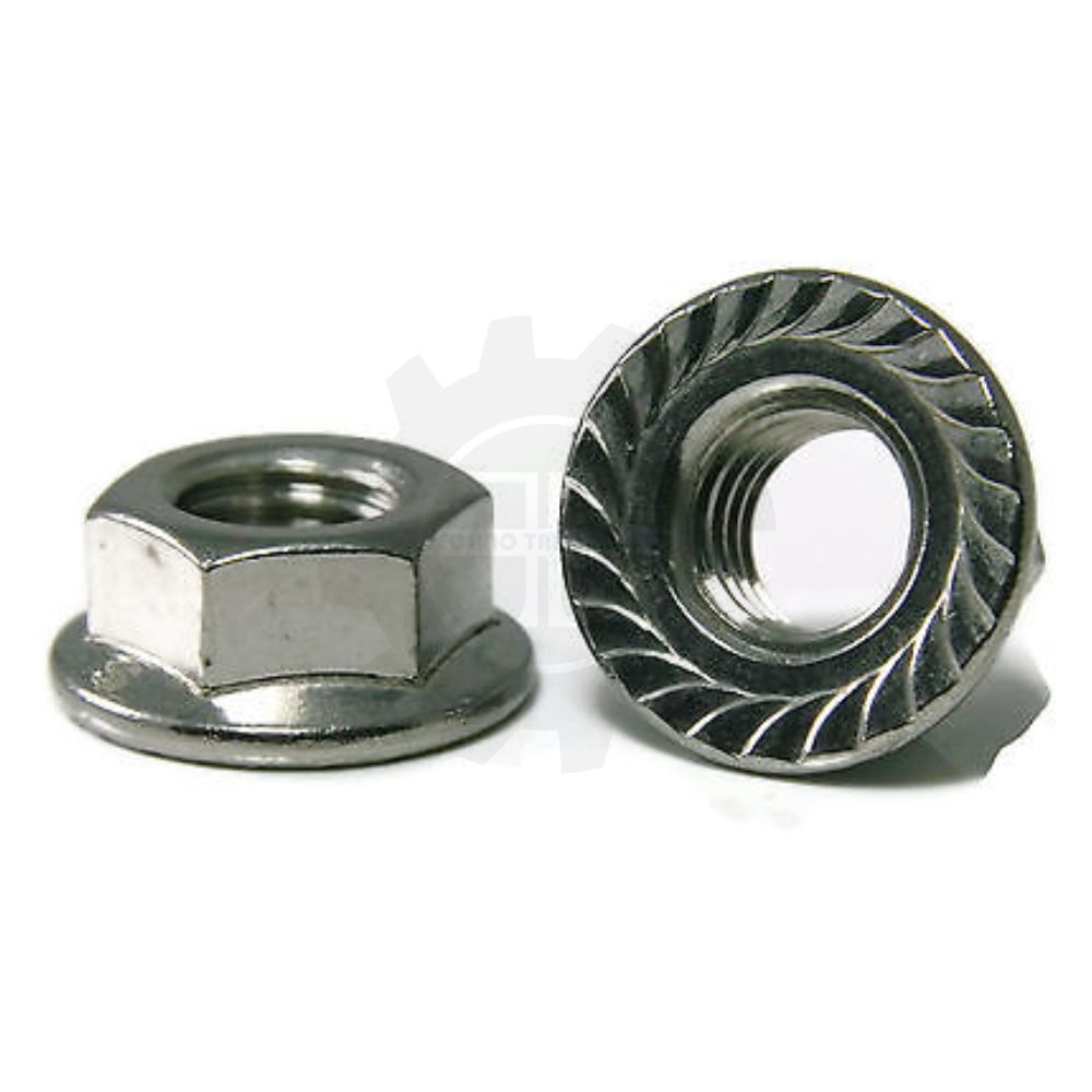 25mm Hex Flange Nut per peice